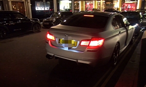 Loud BMW M5 Tears the Streets of London