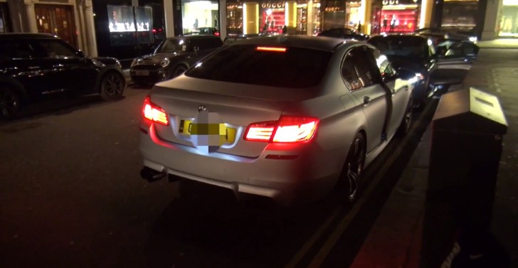 BMW F10 m5 in London