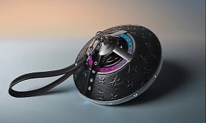 Louis Vuitton Made a Portable Speaker That Looks Like a Glowing UFO