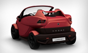 Loumeneo Neoma Roadster EV Ready for Paris Debut