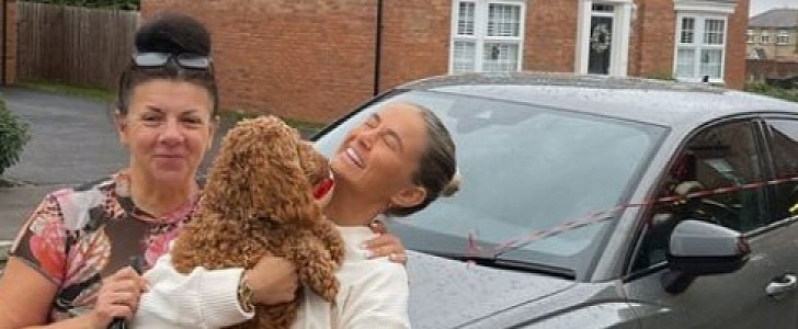 Love Island Star Molly-Mae Hague Surprises Mom with Hybrid Audi Q3 ...