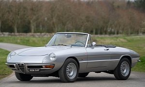 Lovely Little Alfa Romeo Spider Owned by Harry Metcalfe is up For Sale