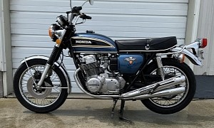 Low-Mile 1975 Honda CB750 Four K5 Is Said to Be Unrestored, Looks Absolutely Fabulous