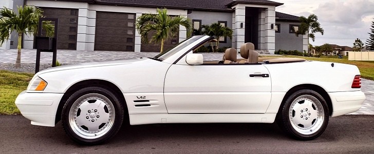 37k-Mile 1997 Mercedes-Benz SL 600 up for grabs at auction on Bring a Trailer 