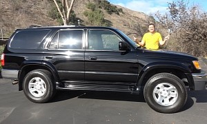 Low-Mileage 2000 Toyota 4Runner SR5 4x4 Gains Doug DeMuro's Seal of Approval