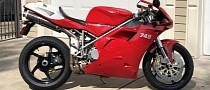 Low Mileage 2001 Ducati 748 Provides Desmoquattro Lotion for Your Sport Bike Itch