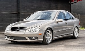 Low-Mileage 2005 Mercedes-Benz C 55 AMG Is a Great Supercharged Sleeper