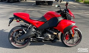 Low-Mile 2009 Buell 1125CR Can Teach You the True Meaning of Tarmac-Splintering Power