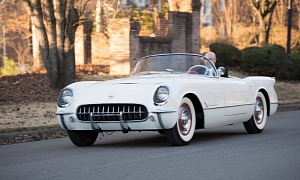 Low Mileage 1954 Corvette Going Under the Hammer Next Month