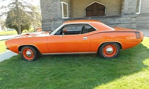 Low-Mileage 1970 Plymouth Cuda Is a Numbers-Matching Shot of Vitamin C
