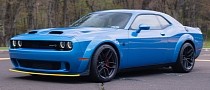 Low-Mileage 2019 Dodge Challenger Hellcat Redeye Is Wearing a Rare Shade of Blue