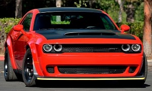 Low-Mileage Dodge Demon Hits the Auction Block After Starring in a Michael Bay Movie