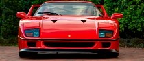 Low Mileage Ferrari F40 Valued at $3.5 Million, Engine Underwent Major Servicing