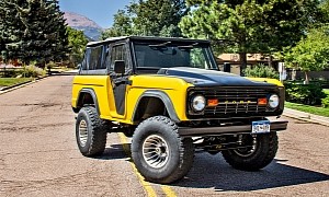 Low-Mileage 1970 Ford Bronco With Windsor V8 Will Blend in Any Sunflower Field
