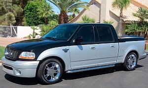 Lowered 2003 Ford F-150 Harley-Davidson Can Be Had with Just 7,400 Miles on It