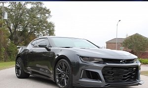 First Lowered 2017 Chevrolet Camaro ZL1 Looks the Part