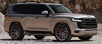 Lowered 2022 Toyota Land Cruiser 300 Goes for Partial and All-Out Murdered Looks