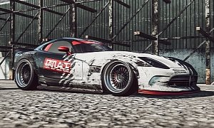 Lowered Dodge Viper GTS Is Digital Tuning Done Right