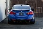 Lowered Estoril Blue BMW 435i Is Just Right