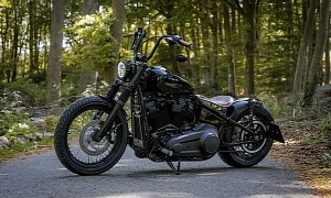 Lowered Harley-Davidson Cruisin’ Joe Is Black Everything, Looks Savage