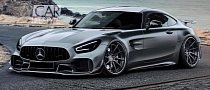 Lowered Mercedes-AMG GT R Pro Rendered as Inevitable Tuner Car