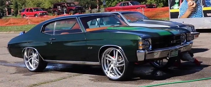 LS-Swapped '71 Chevy Chevelle SS on Billet 24s by WhipAddict