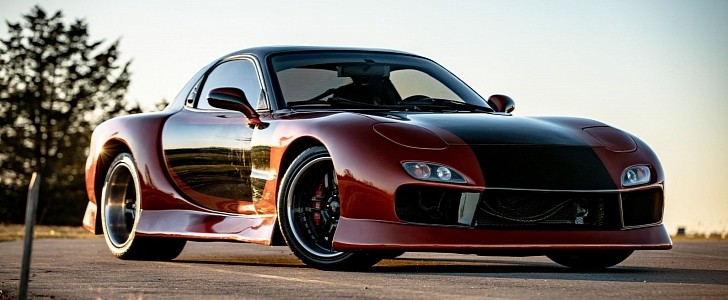 Ls Swapped Mazda Rx 7 Is Perfect For The Older Fast And Furious Crowd Autoevolution