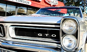 LS1-Powered 1965 Pontiac GTO Is Reinvented Old-School Muscle Flexing 514 HP