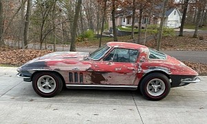 LS3-Swapped 1966 Chevy Corvette Sleeper Resto Dropped the 427ci but Not the Patina