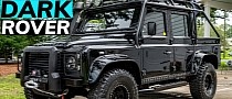 LS3-Swapped Custom 1991 Land Rover Defender 110 Is Corvette-Powered, Darth Vader-Approved