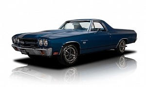 LS6-Powered 1970 Chevrolet El Camino SS 454 Features Numbers-Matching V8 Engine
