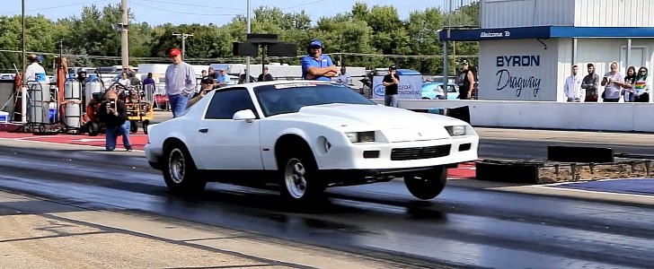 LSX-Swapped 1986 Chevrolet Camaro dragster on Race Your Ride