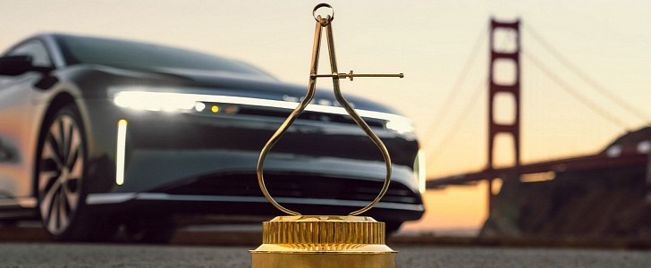 Lucid Air Wins MotorTrend's 2022 Car of the Year Award