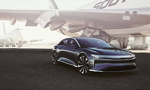 Lucid Air Beta Prototypes Come Out to Play in the Snow