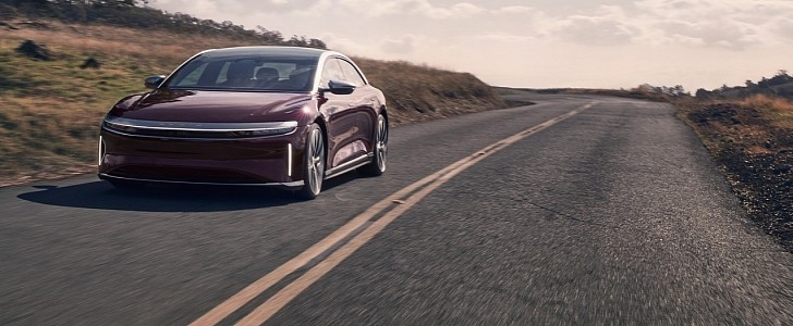 Lucid Air beats world record of mileage with a full charge for production EVs with The Kilowatts