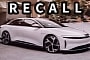Lucid Air Struck by Two Recalls, Nearly 13,000 Vehicles Affected Stateside