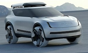 Lucid Gravity Designer Has an Unofficial Side Gig, Envisions Saab's EV Resurrection