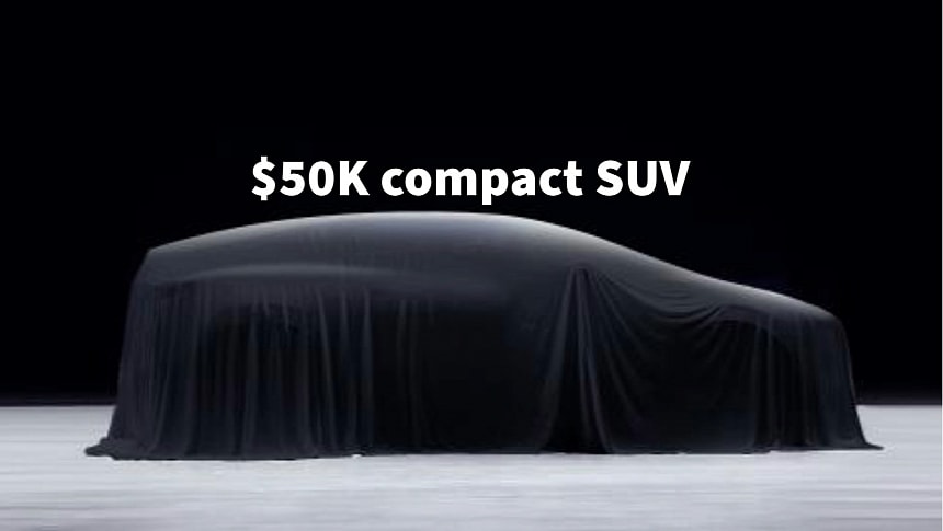 Lucid teased a more affordable SUV to compete with the Tesla Model Y