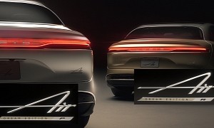 Lucid Will Offer Two Version of the Air Dream Edition: Range or Performance
