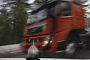 Luckiest Driver Ever: Close Call With a Big Truck