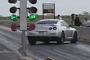 Lucky Nissan GT-R Driver Avoids Three Barrier Collisions