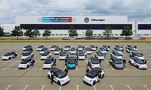 Lucky VW Employees Get to Stress-Drive the Hell Out of ID.3s, for Free