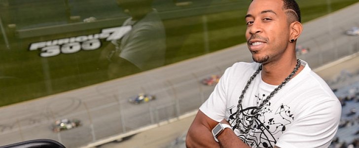 Ludacris Attends the ‘Furious 7’ 300 NASCAR Race at Chicagoland Speedway 