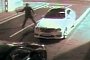 Epic Fail: Thief Knocks Himself Out with a Brick While Trying to Steal a Mercedes E-Class