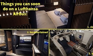 Lufthansa Airbus A350 Planes Get Fancy Private Rooms, But Not in Economy