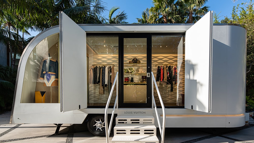 Louis Vuitton Deploys Fancy Trailers for Personalized At-Home