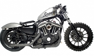 Lumberjack Sportster, a Harley Scrambler from Comete Motocycles