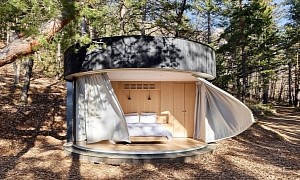 LumiPod Invites You Into the World of Luxury Glamping and Falling Asleep Under the Moon
