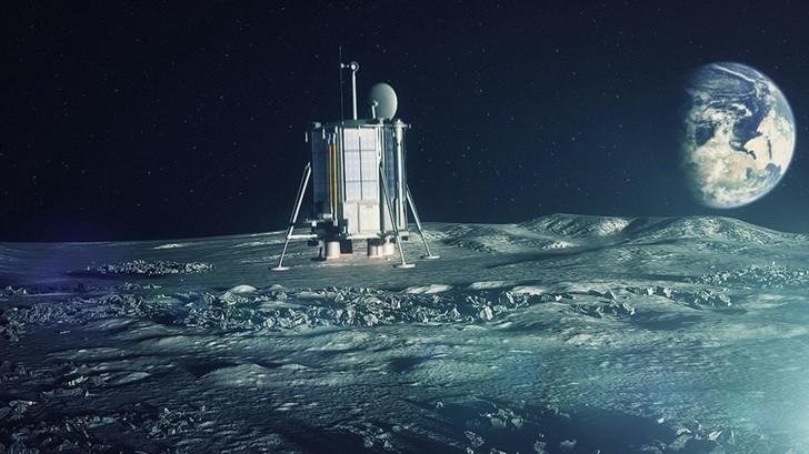 Lunar Mission One spacecraft