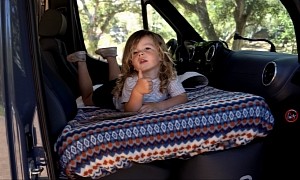 Luno Air Mattress Offers Extra Sleeping Space in the Front Cab of Your Camper Van